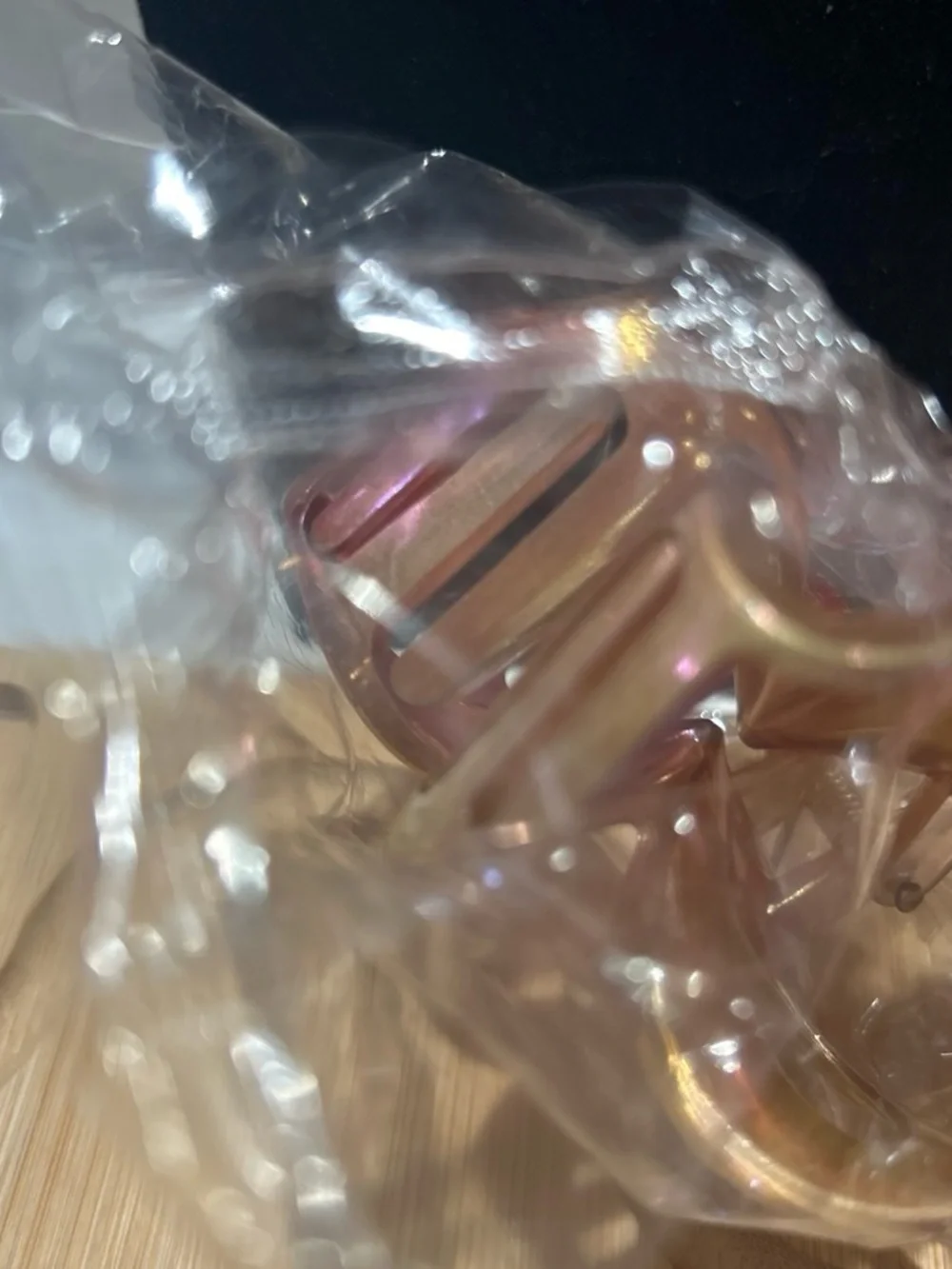 Iridescent Pink Flower Drawer Knob - Home Accents